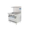 Radiance 36in stainless steel Heavy Duty Gas Range with Griddle 94,000BTU - TAR-36G 