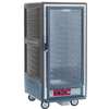 Metro 3/4 Height Heated Holding Cabinet with Lip Load Pan Slides - C537-HFC-L-GY 