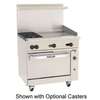 Vulcan Endurance Range 36in 2 Burner, 24in Griddle with Convection Oven - 36C-2B24G 