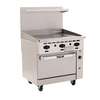 Vulcan Endurance Range 36in Thermostat Griddle with Convection Oven - 36C-36GT 