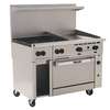 Vulcan Endurance Range 48in 4 Burner 24in Thermo Griddle w/Conv Oven - 48C-4B24GT 