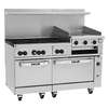 Vulcan 60in Range 6 Burners 24in Raised Griddle with Convection Oven - 60SC-6B24GB 