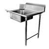 GSW USA 96"W Soiled Straight Dishtable Right Side Stainless Steel - DT96S-R 