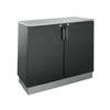 Krowne Metal 48in Back Bar Cabinet with Right Hook Up Remote Refrgeration - BR48R 