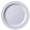 Thunder Group 1dz Nustone White Melamine 8in Dinner Plate, NSF - NS108W 