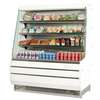 Turbo Air 8.3cuft Open Display Refrigerated Merchandiser with White - TOM-40MW(B)-N 