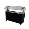 Advance Tabco Portable Cold Food Buffet Table with 8in Deep Well Solid Base - B4-CPU-B-SB 