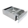BK Resources 20"W x 15"D x 5"H Pan Size Drawer Assembly - BKDWR-2015-ASSY-SS 
