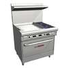 Southbend 36in Ultimate Gas/Electric Range 2 Burners, 24in Griddle Left - H4361A-2gl 