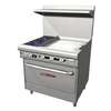 Southbend 36in Ultimate Range, Gas/Electric, 2 Burner 24in Griddle Right - H4361A-2GR 