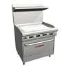 Southbend 36in Ultimate Gas/Electric Range w/Griddle, 3 Racks - H436A-3T 