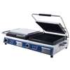 Globe 14in x 14in Double Panini Sandwich Grill with Smooth Plates - GSGDUE14D 