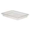 Cambro Camwear 18x26x3-1/2 Clear 5gl Food Storage Container - 18263CW135 