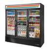 True 72cuft Three Section Swing Door Commercial Refrigerator - GDM-72-HC~TSL01 