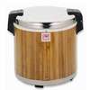 Thunder Group 50 Cup Stainless Steel with Wood Grain Electric Rice Warmer - SEJ21000 