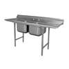 Advance Tabco Regaline 2-Compartment Stainless Steel Sink-20inx20in Bowls - 9-22-40-36RL 