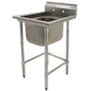 Eagle Group S16 Series 1-Compartment Stainless Steel Sink-20inx20in Bowl - S16-20-1 