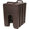 Cambro Camtainer 11-3/4gl Beverage Carrier - Dark Brown - 1000LCD131 