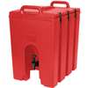 Cambro Camtainer 11-3/4gl Beverage Carrier - Hot Red - 1000LCD158 