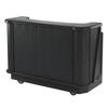 Cambro BAR650CP110 Cambar 67-1/2in Basic Polyethylene Portable Bar - Black 
