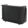 Cambro BAR650PMT110 Cambar 67-1/2in Portable Bar with Post-mix System - Black 