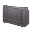 Cambro BAR730191 Cambar 72-3/4in Polyethylene Portable Bar - Granit Gray 