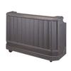 Cambro BAR730DX191 Cambar 72-3/4in Polyethylene Portable Bar -Gray 