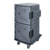 Cambro CMBH1826TBF191 Camtherm Tall Profile Electric Hot Cart - Gray 