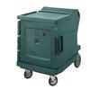 Cambro CMBHC1826LC192 Camtherm Low Profile Electric Hot/Cold Cart - Green 