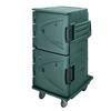 Cambro CMBHC1826TBC192 Camtherm Tall Profile Electric Hot/Cold Cart - Green 