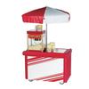 Cambro CVC55158 Camcruiser 55in Single Well Vending Cart - Hot Red 