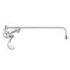 Krowne Metal Commercial Series Splash Mount 10in Wok Faucet/Range Filler - 12-170L 