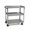 Eagle Group 3-tier 19"Wx31"Dx32"H Stainless Steel Utility Cart - UC-322 