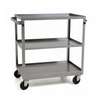 Eagle Group 3-tier 19"Wx31"Dx32"H Stainless Steel Utility Cart - UUC-322 