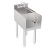 Krowne 18-12BD Standard 1800 Series 12"W Underbar Blender/Dump Sink Station 