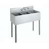 Krowne Metal 36in Three Compartment Convenience Store Sink - CS-1836 
