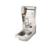 Krowne Metal 12"W Walll Mount Hand Sink with Swing Faucet - HS-31 