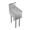 Krowne Metal Royal 1800 Series 12"W Freestanding Underbar Drainboard - KR19-GS12 