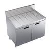 Krowne Metal Royal 1800 Series 36"W Underbar Workboard with Storage Cabinet - KR24-SD36 