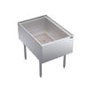 Krowne KRPT-2436 Royal Series 24"W Underbar Pass-thru IceBin/Cocktail Station 