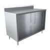 BK Resources CSTR5-2448 48"W x 24"D Stainless Steel Cabinet Base Work Table 