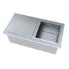 BK Resources BK-DIBL-3418 34"Wx18"Dx14-3/8"D Stainless Steel Drop-In Ice Bin 