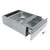 BK Resources 20"Wx15"D Self Closing Stainless Steel Drawer Assembly - BKDWR-1820-ASSY-L-SS 