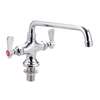 BK Resources OptiFlow Dual Valve Pantry Faucet w/18in Double Jointed Spout - BKF-DPF-18-G 