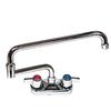 BK Resources BKF-W-18-G WorkForce Standard Duty Faucet with 18in Jointed Swing Spout 