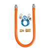 BK Resources 36in Gas Hose Connection Kit #2 - 1in Inner Diameter - BKG-GHC-10036-SCK2 
