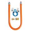 BK Resources 72in Gas Hose Connection Kit #2 - 1in Inner Diameter - BKG-GHC-10072-SCK2 