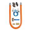 BK Resources 72in Gas Hose Connection Kit #9 - 1in Inner Diameter - BKG-GHC-10072-SCK9 