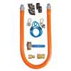 BK Resources 24in Gas Hose Connection Kit #9 - 1/2in Inner Diameter - BKG-GHC-5024-SCK9 