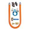BK Resources 36in Gas Hose Connection Kit #9 - 1/2in Inner Diameter - BKG-GHC-5036-SCK9 